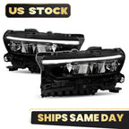 Full LED Headlight Set for Jeep Grand Cherokee L (2021–2024) L+R Pair