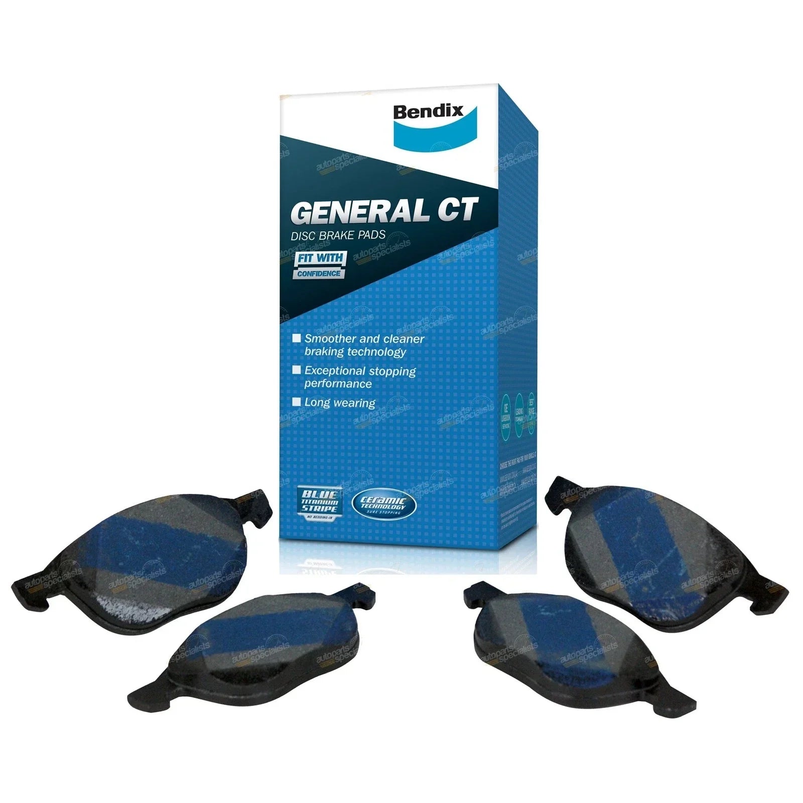 Front Disc Brake Pad Set 2.0L-2.5L for Mazda 3 (2004 - 2014)