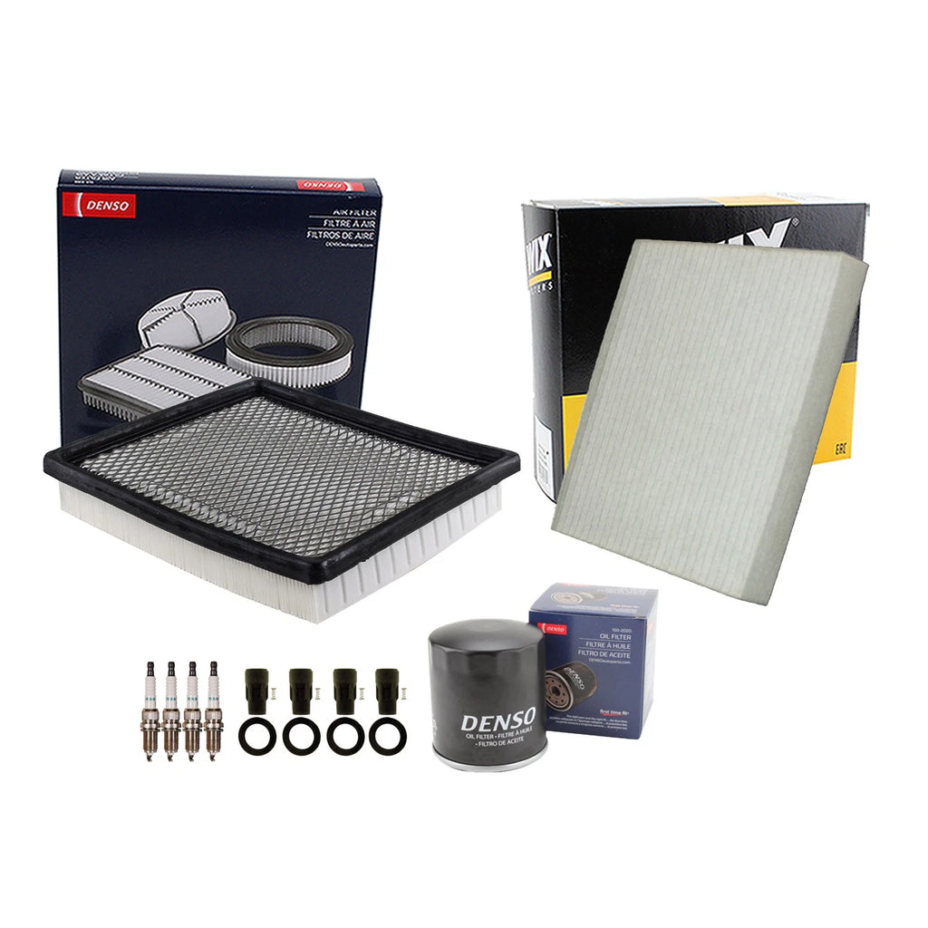 Denso Tune Up Kit & NGK Spark Plug Boot Kit for Dodge Avenger L4 (2008–2014)