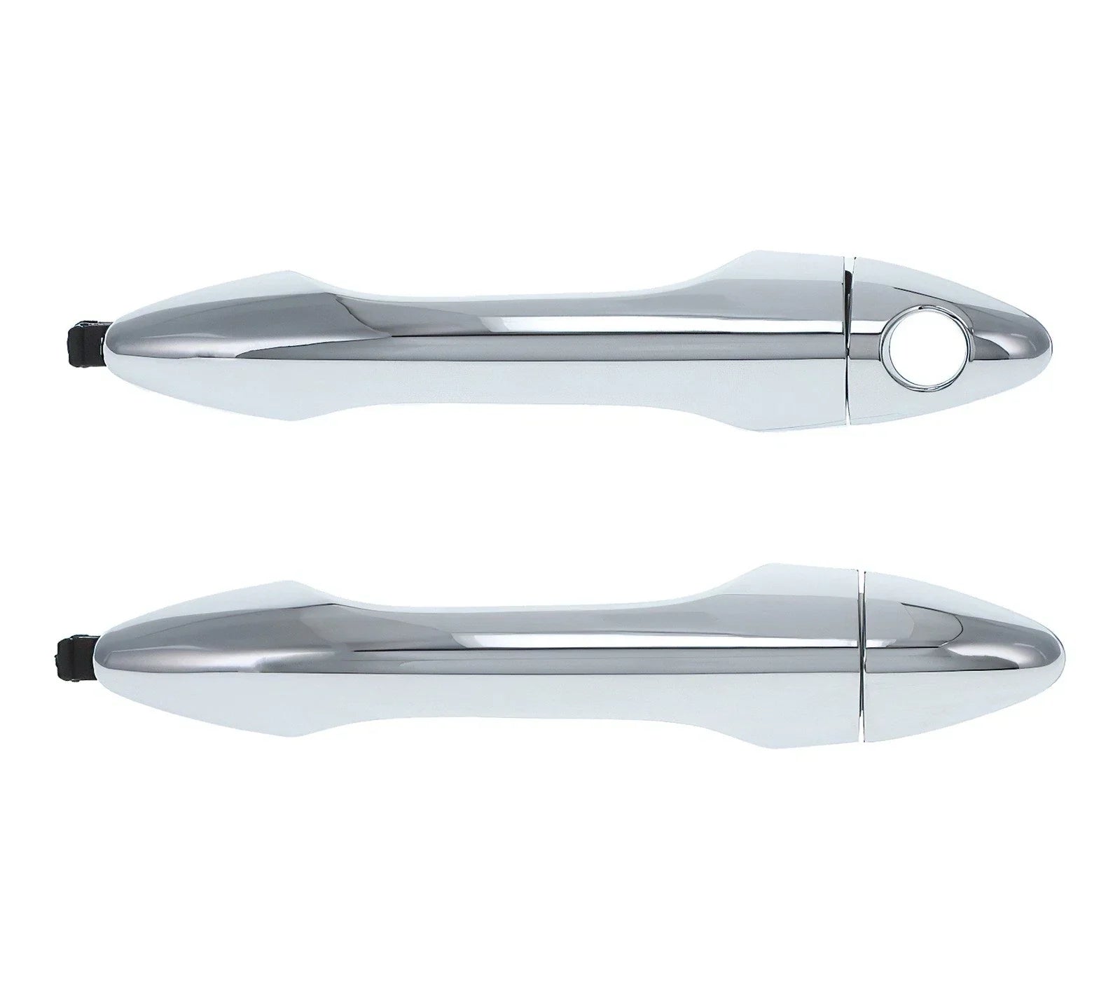Door Handle Outer Set of 2 Chrome Front Left+Right for Hyundai iX35 (2010–2015)