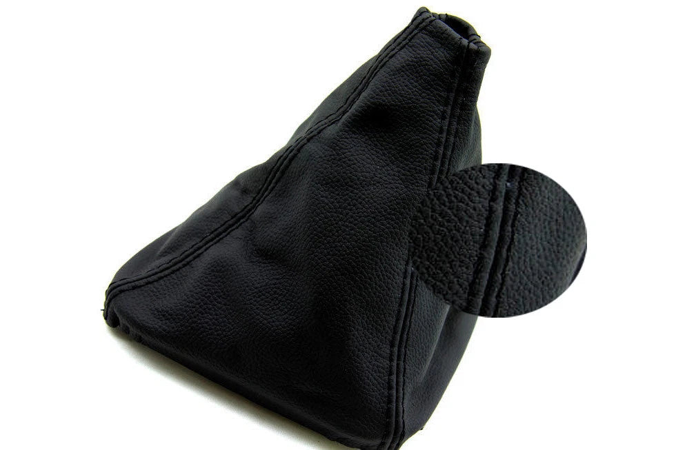 Leather Manual Shift Boot for BMW 528 530 (1996–2003) Black