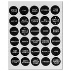 30 Pcs Boat Switch Panel Labels for Five Oceans FO3928