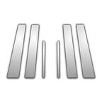 6Pc Chrome Pillar Post Covers for 07-12 Dodge Caliber - P2640