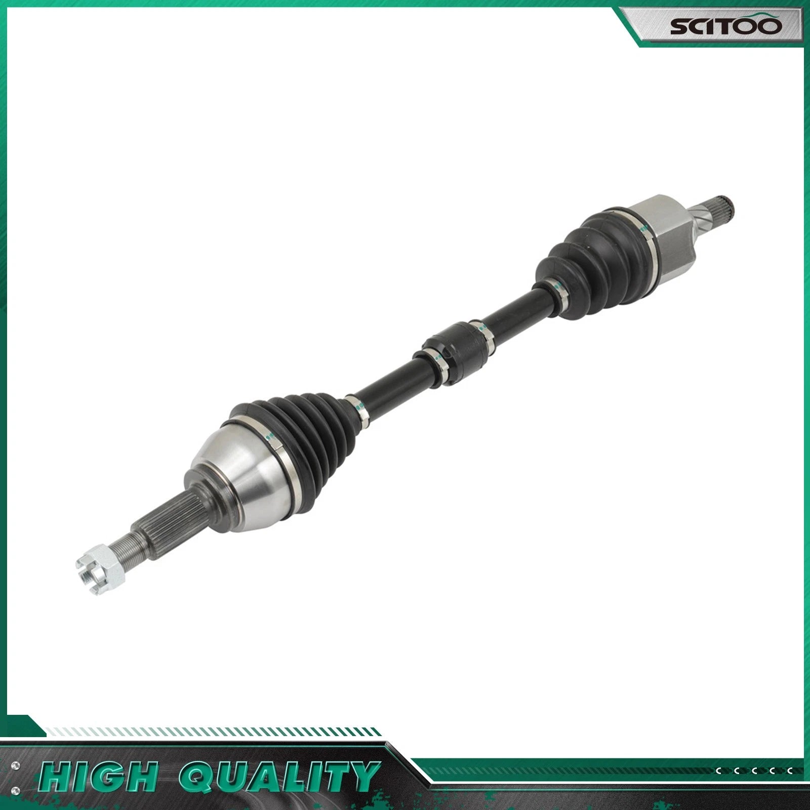 Front Left CV Axle Shaft Assembly for Nissan Altima L4 2.5L (2013–2018)
