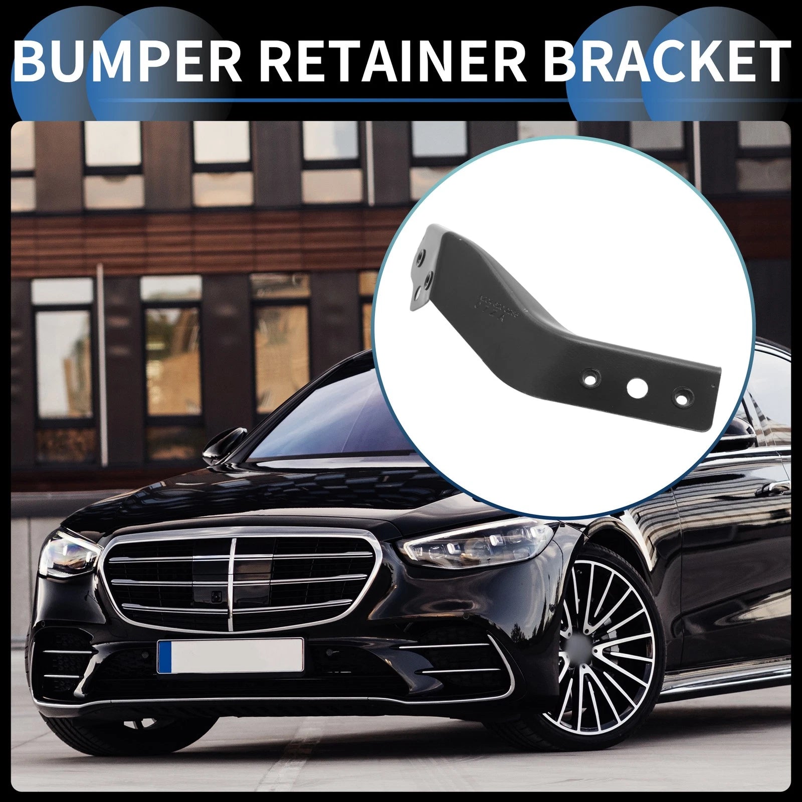 Right Front Bumper Retainer Bracket No.2046200285 for Mercedes-Benz C250 (2012–2015)