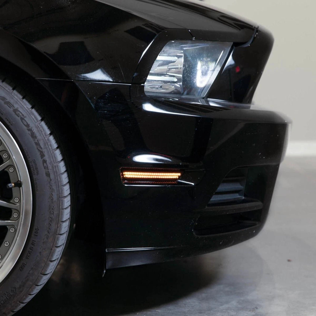Smoked LED Sidemarker Light Set for 2010-2014 Ford Mustang