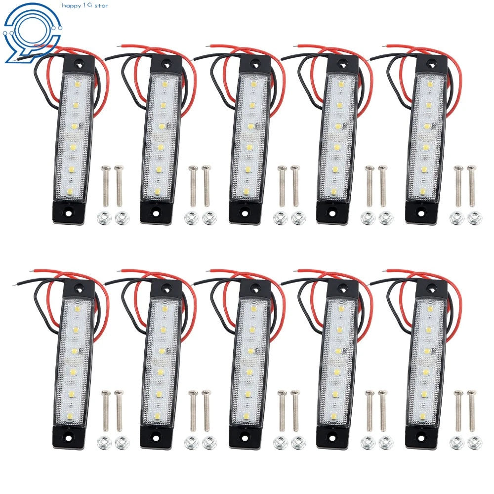6 LED Stern Transom Lights for Marine Boat (Waterproof)