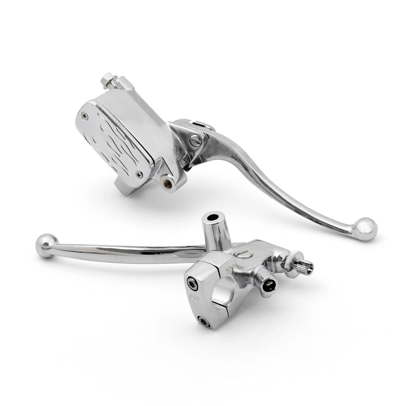 Flame Control Reservoir Brake Clutch Levers for Yamaha Virago V Star (1981–2009)