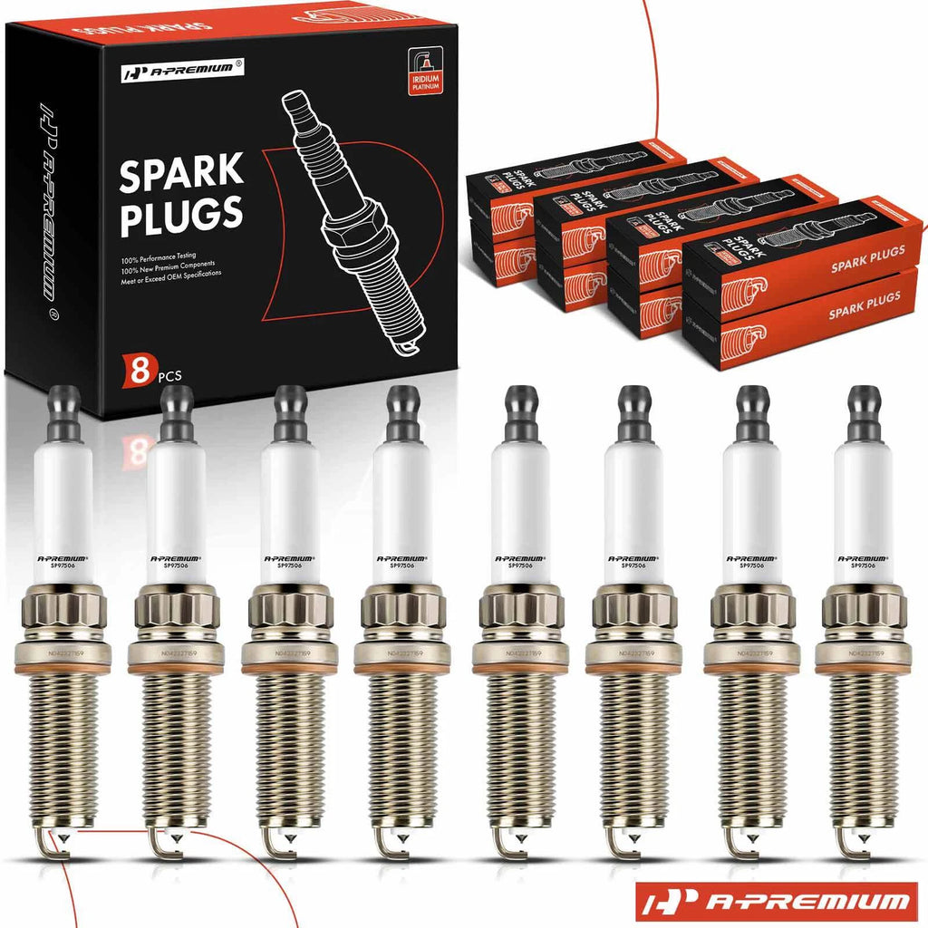 8x Iridium Platinum Spark Plugs for BMW X5 (2013–2018)