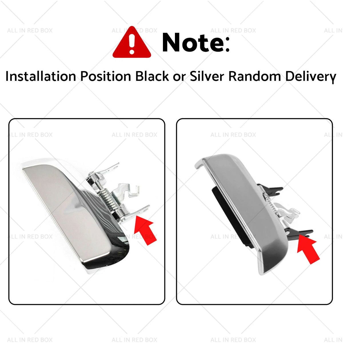 Chrome Rear Outer Door Handle LH RH for Nissan Pathfinder R51 (2005–2013)