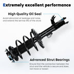 Front Complete Struts Shocks Absorbers Set for Toyota Camry (2012–2017)