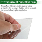 8 Pcs Door Pillar Window Trim for BMW X3 Silver Tone (2011-2017)