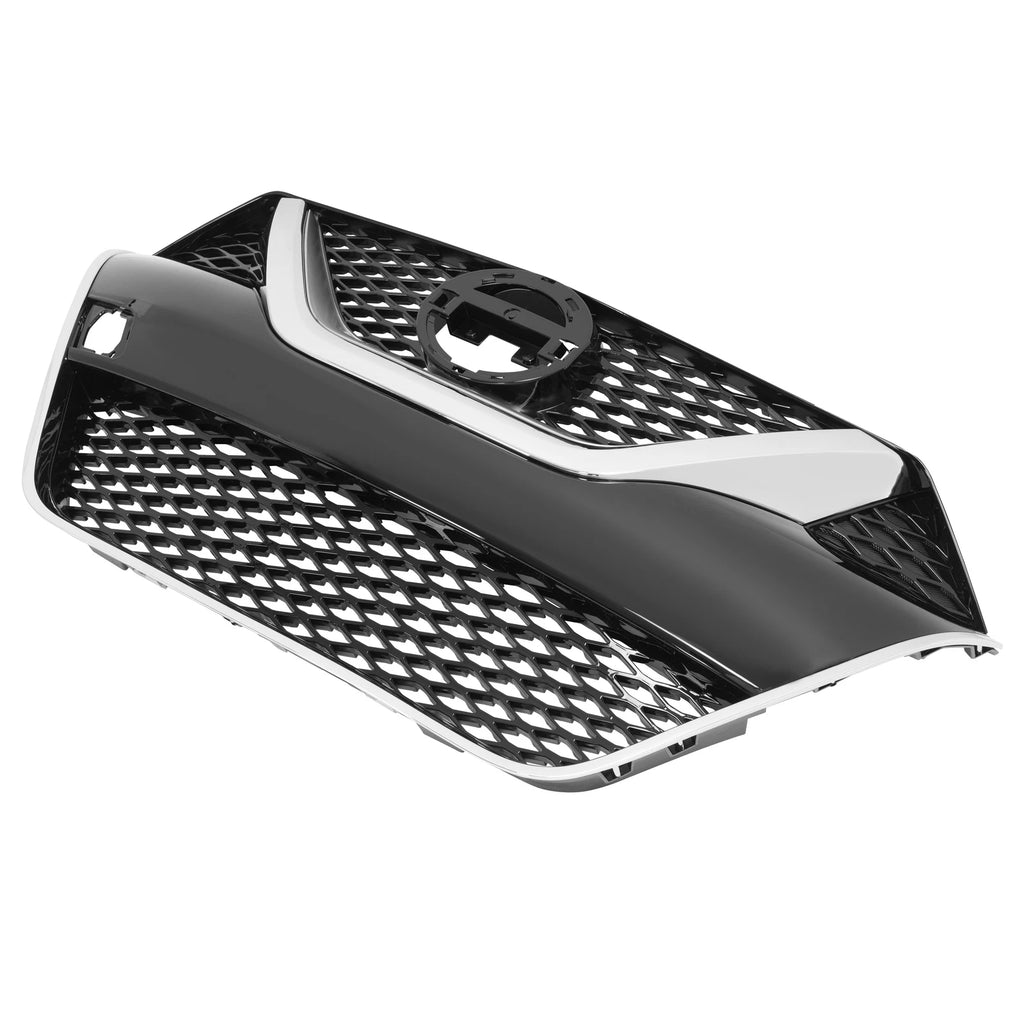 Front Upper Bumper Grille for Nissan Maxima (2016-2018) Black & Chrome Trim