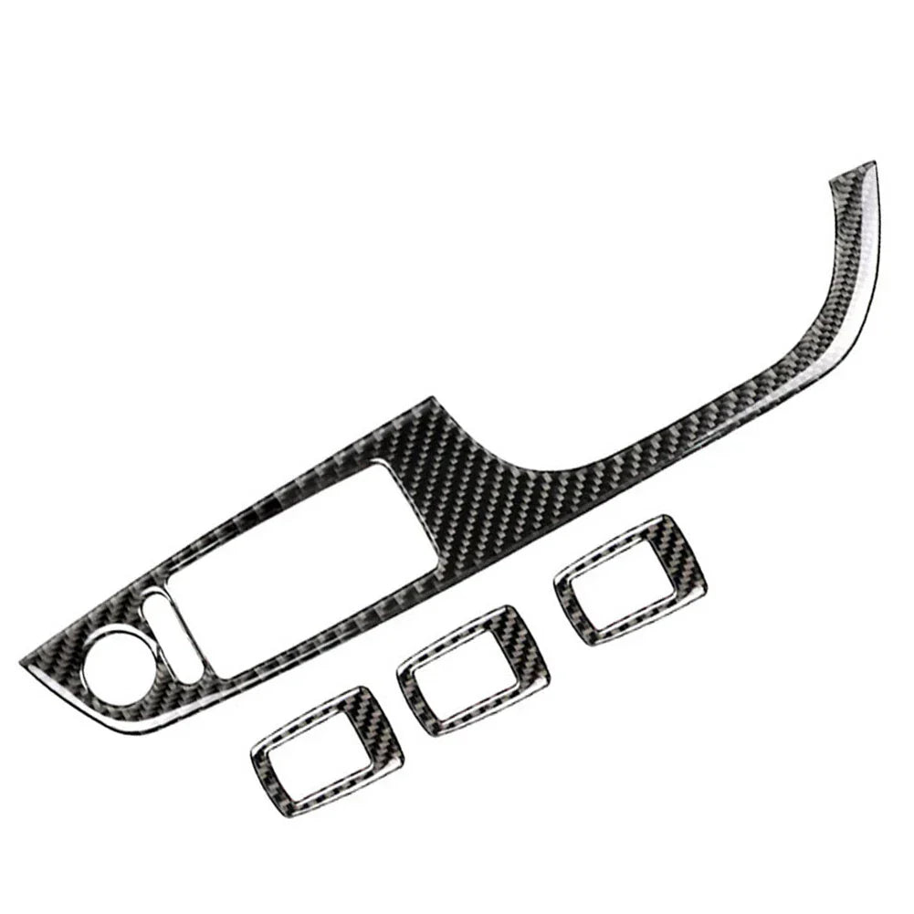 4pcs Window Lift Switch Panel Cover Trim for BMW 3 Series (2005-2012)