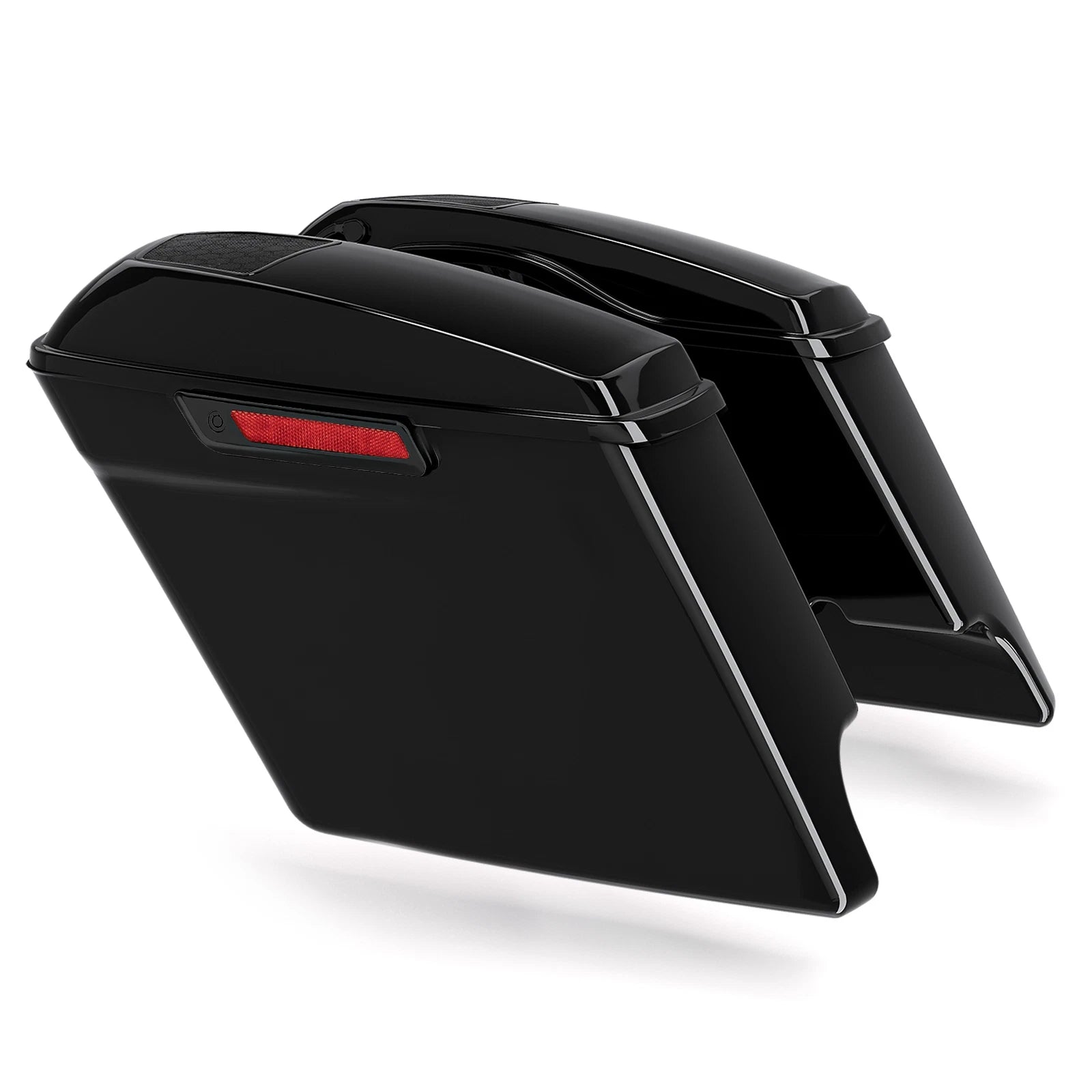 Stretched Saddlebag with Speaker Lid for Harley Road Glide (2014–2023)