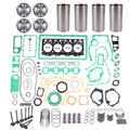 Overhaul Rebuild Kit w/ Piston for Cummins B3.3 Engine (Excavator Loader)