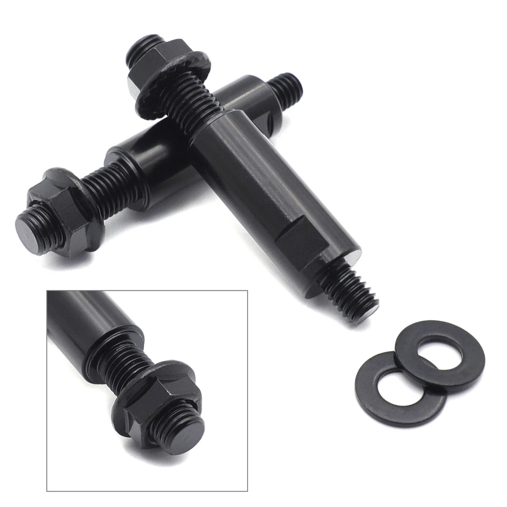 1-1/2" Clockwise Raised Mirror Adapters for Honda Suzuki Kawasaki Indian V