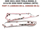 Set of 2 Roof Airbags for Tesla Model S (2021–2025) LH & RH