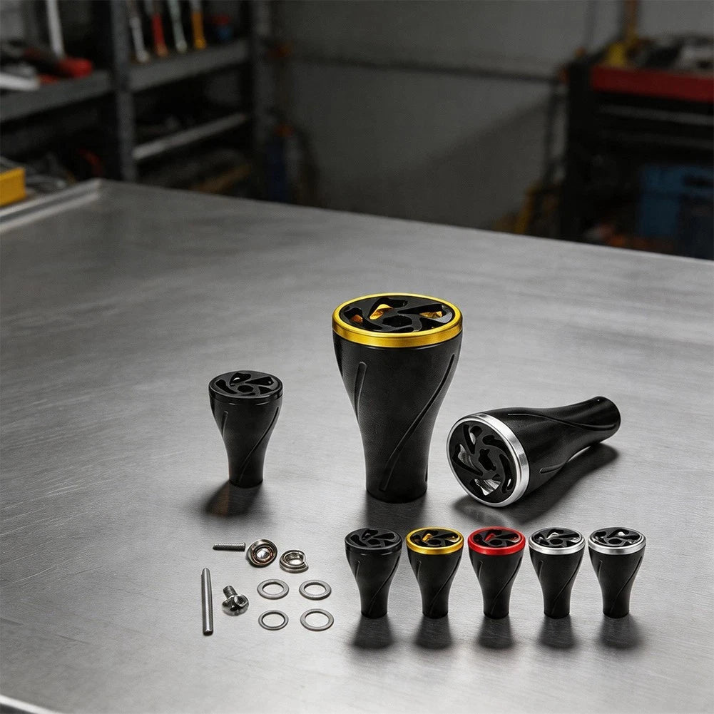 Reel Power Knob for Daiwa Stella (CNC Machined, Ergonomic)