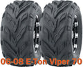 Set of 2 WANDA 16x8-7 ATV Tires for E-Ton Viper 70 (2006–2008)