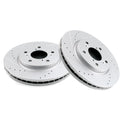 Drilled and Slotted Front Brake Rotors for Honda Odyssey (2005–2010)