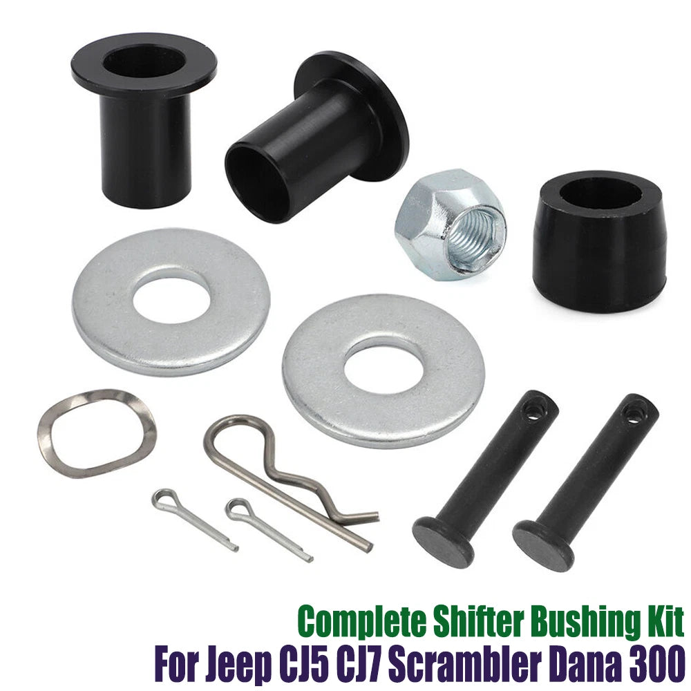 Set of 2 Transfer Case Shifter Bushings for Jeep CJ5 CJ7 Scrambler (1972–1986)