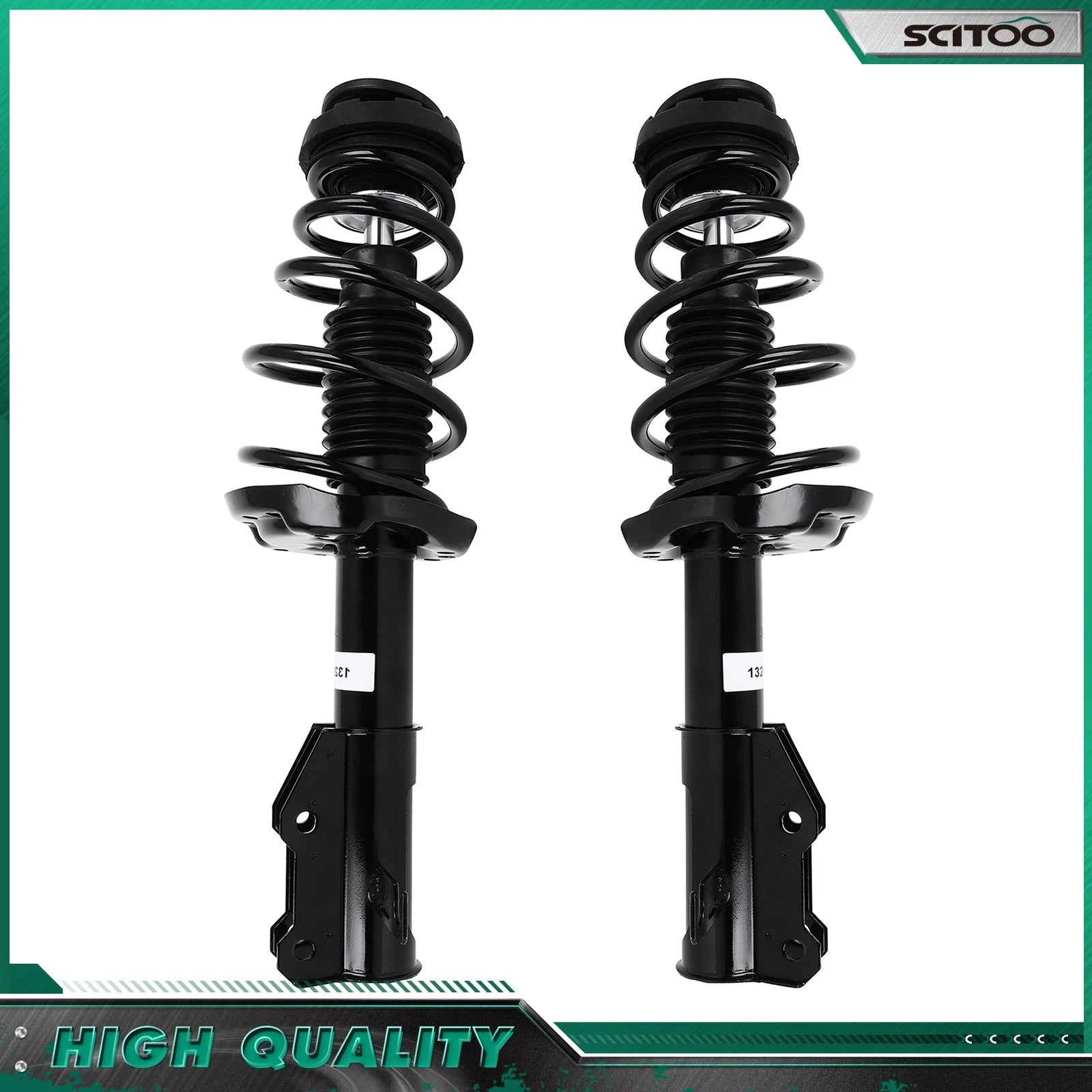 2X Complete Struts & Coil Spring Assembly for Buick LaCrosse (2012–2016)