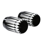 Aluminum Upper Fork Slider Covers for Harley Road King Electra Glide (1984–2013)