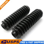 Fork Boots for Honda ATC 250SX (1985–1987) - Black, Pair