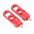 Rear Chain Adjusters Tensioner for YAMAHA MT09 FZ09 (2013-2016) Red