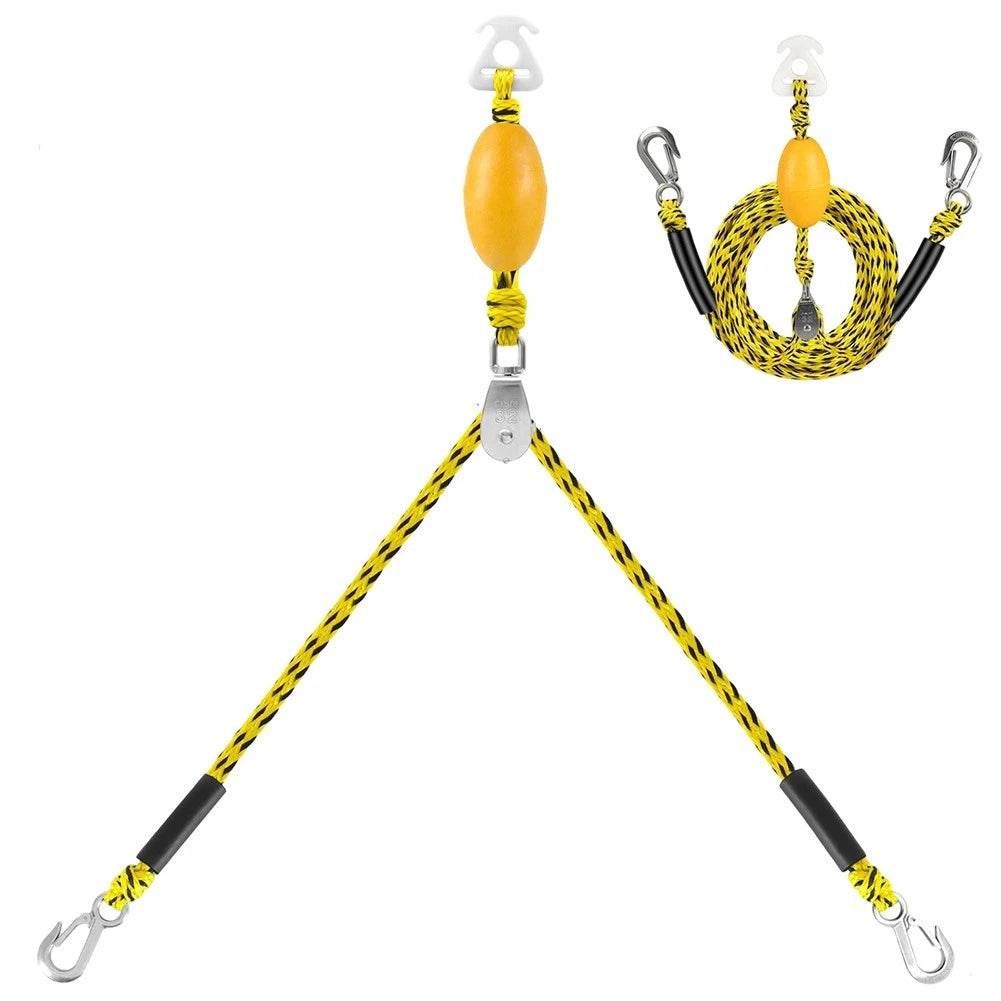 17FT Heavy Duty Boat Tow Rope for Safe Skiing and Tubing Experience