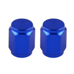 2X Aluminum Valve Stem Caps for Honda CR125R CR250M CR250R CR80R CRF100F/80F
