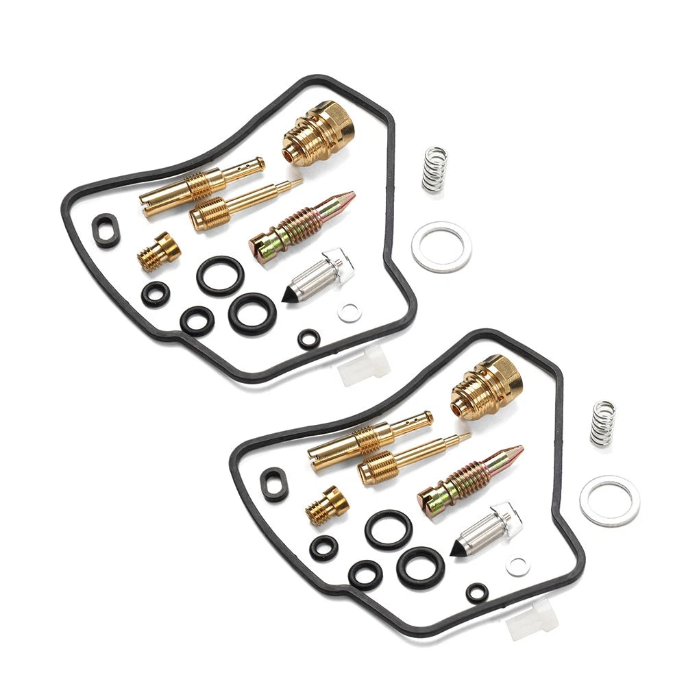 2 Sets Carburetor Repair Rebuild Kit for Honda VTR250 Interceptor (1988–1990)