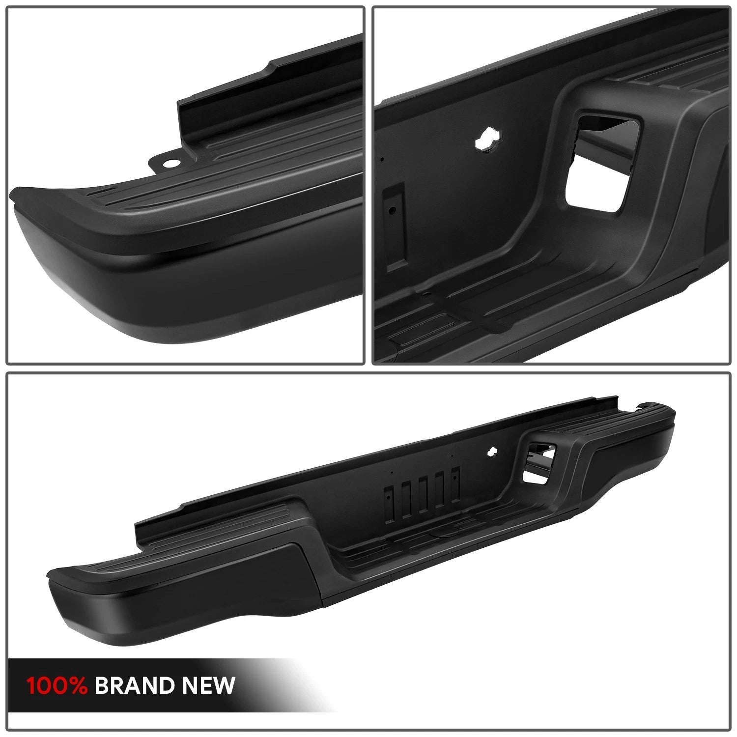 Rear Bumper Assembly for Ford Ranger (2019–2023) - Black, Towing Package