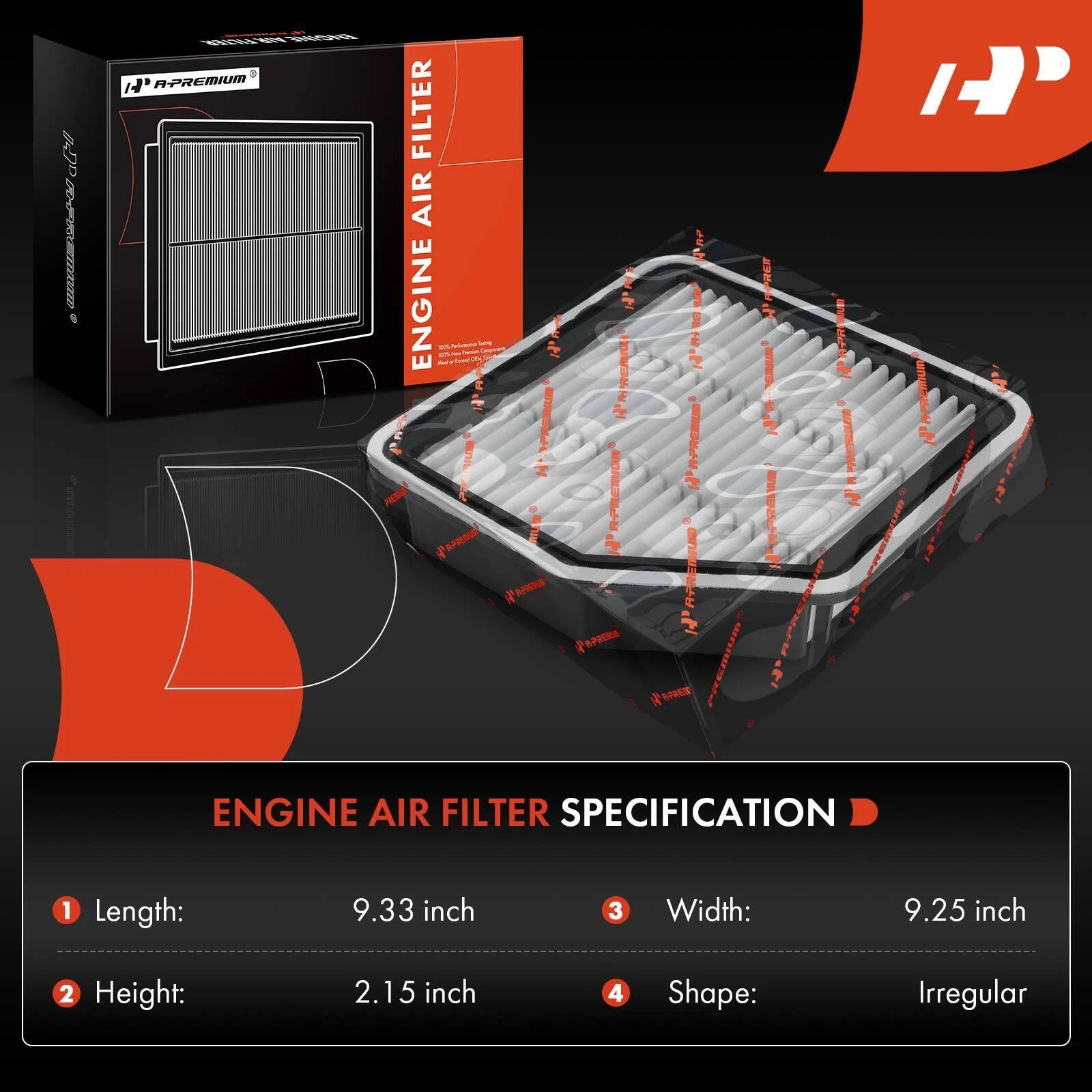 Engine & Activated Carbon Cabin Air Filter for Lexus IS250 IS350 GS350 (2006–2017)