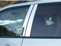 4pc. Luxury FX Stainless Pillar Posts w/Kpad Cutout for 2008-2009 Ford Taurus X