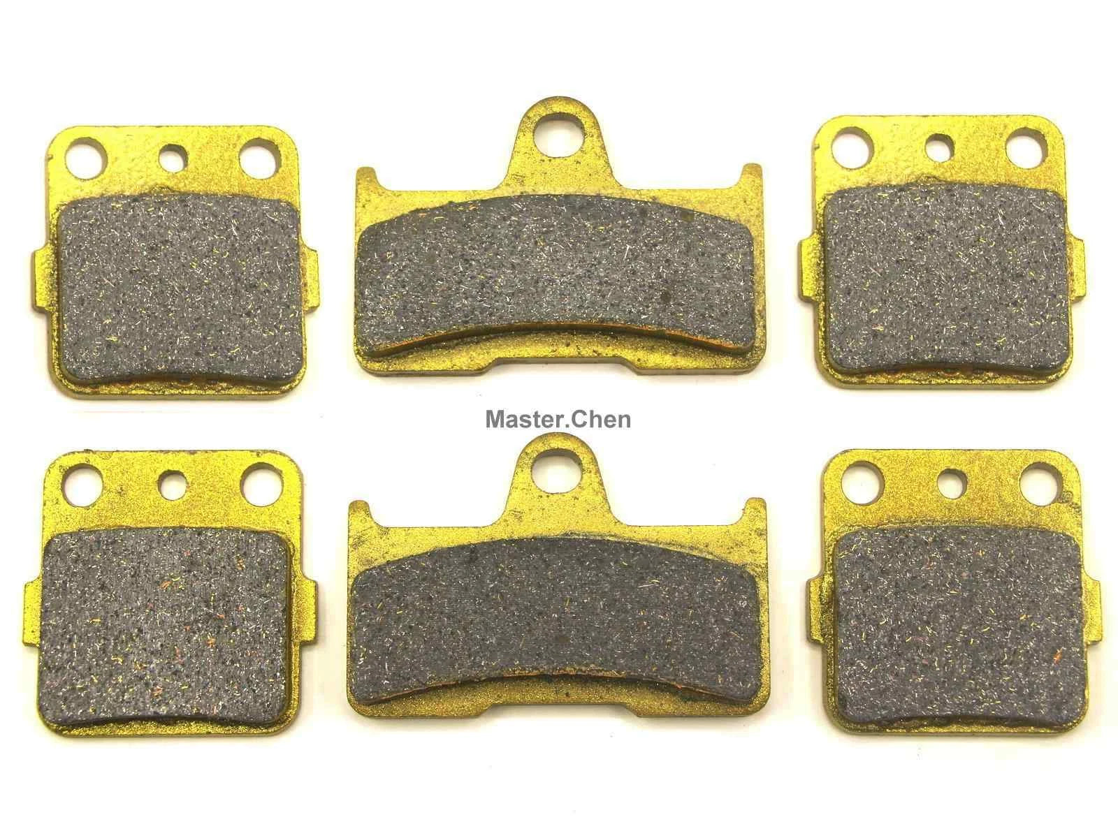Front & Rear Brake Pads for Yamaha YFM 660 Grizzly Hunter (2002–2008)