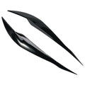 Pair Headlight Cover Black Eyebrow for F30 Saloon (2012–2018)
