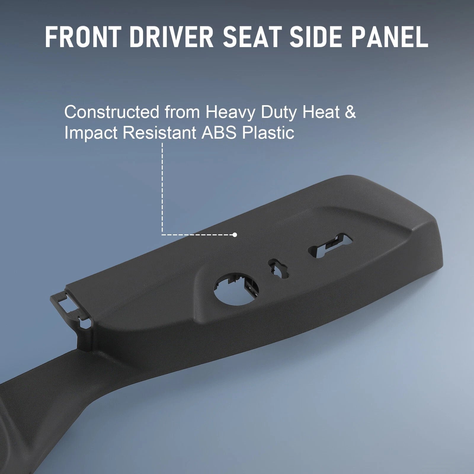 Power Seat Switch Panel Bezel Trim for Malibu (2013-2016) - Black