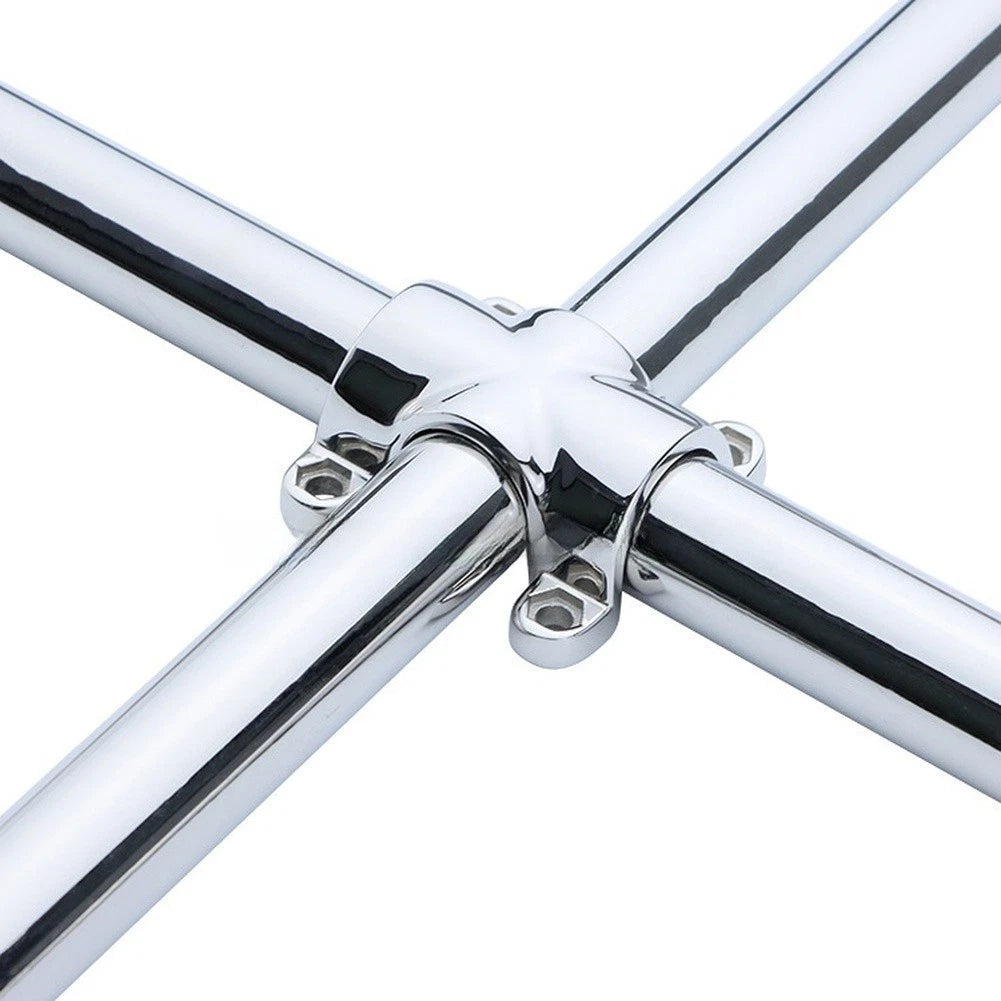 316 Stainless Steel Handrail Cross Clamp for 1in Tube Mount