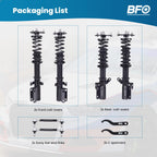 Adjustable Coilovers Shocks for Toyota Camry (2007–2011)