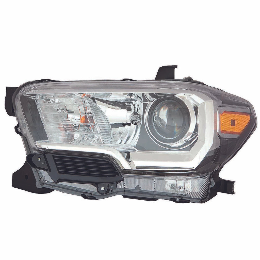 Halogen Headlight Assembly Driver Side Replacement for Toyota RAV4 (2019–2024)