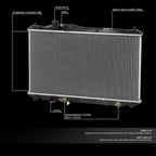 Aluminum Replacement Radiator for Honda Civic Acura ILX Hybrid (2012–2015) DPI 13257