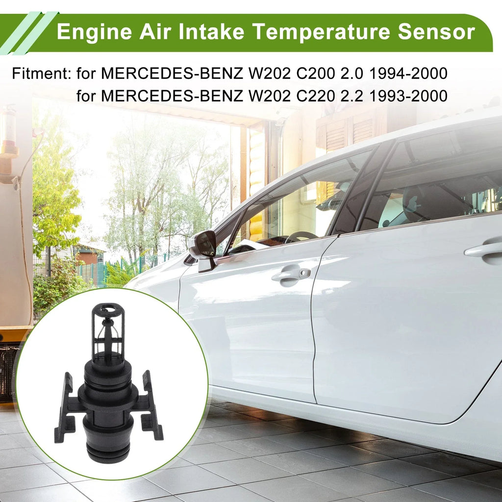 Air Charge Temperature Sensor for MERCEDES-BENZ W202 C200 2.0 (1993-2000)