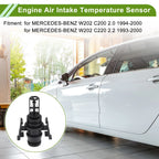 Air Charge Temperature Sensor for MERCEDES-BENZ W202 C200 2.0 (1993-2000)