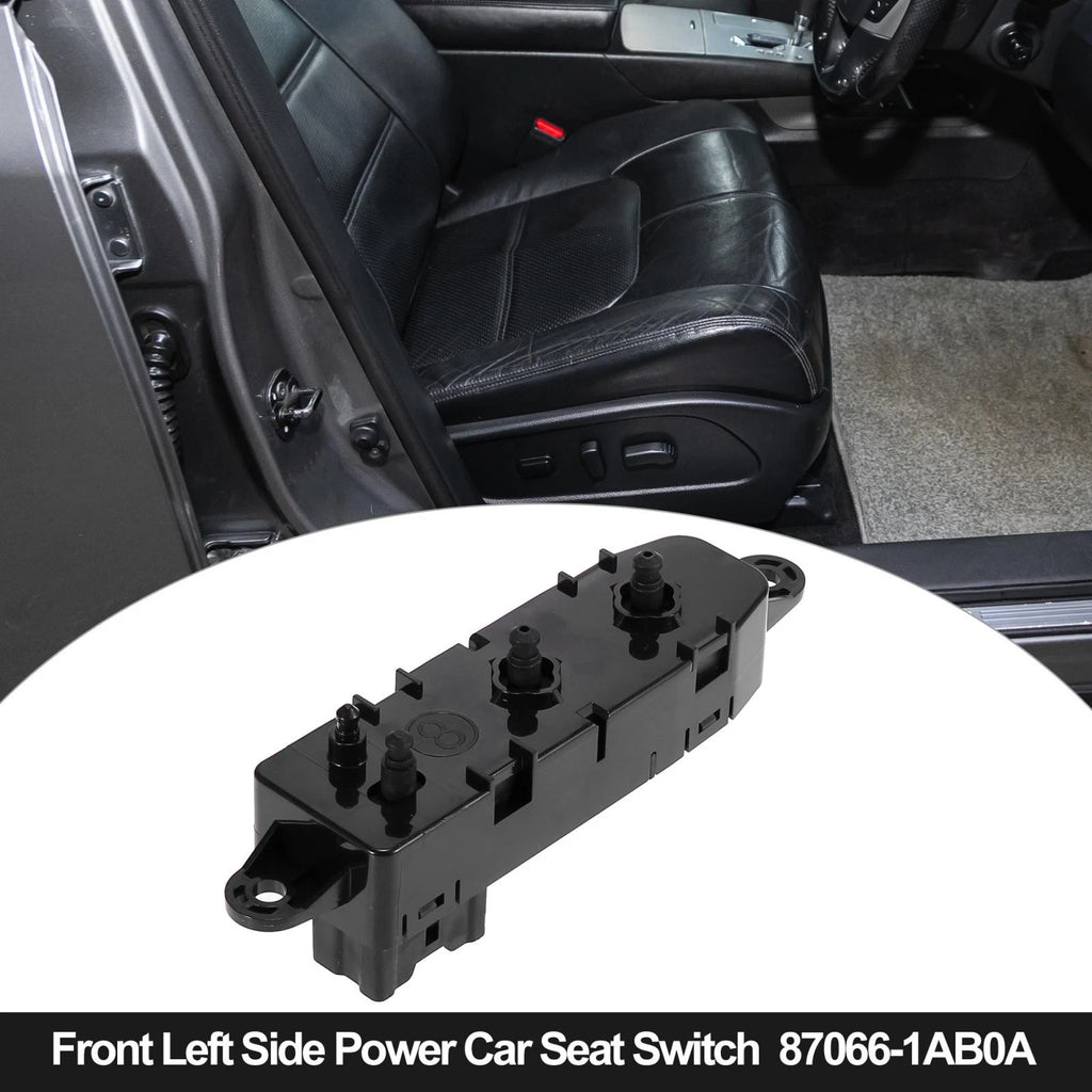 Front Left 8 Way Power Seat Switch for Nissan Pathfinder (2013–2020) 87066-1AB0A