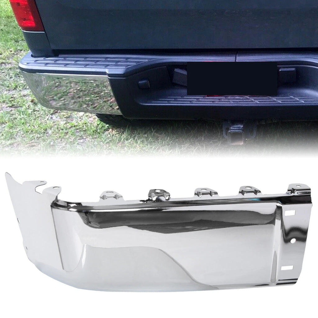 Left Hand Rear Bumper End Cap for Chevy Silverado GMC Sierra 1500 (2007–2013)