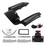 LED Mud Flaps for Harley Road King/Street Glide (2009–2013) Rear ABS
