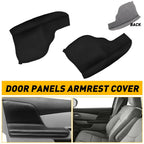 Pair of Door Panels Armrest Vinyl Cover Trim for Honda Odyssey (2011–2017)