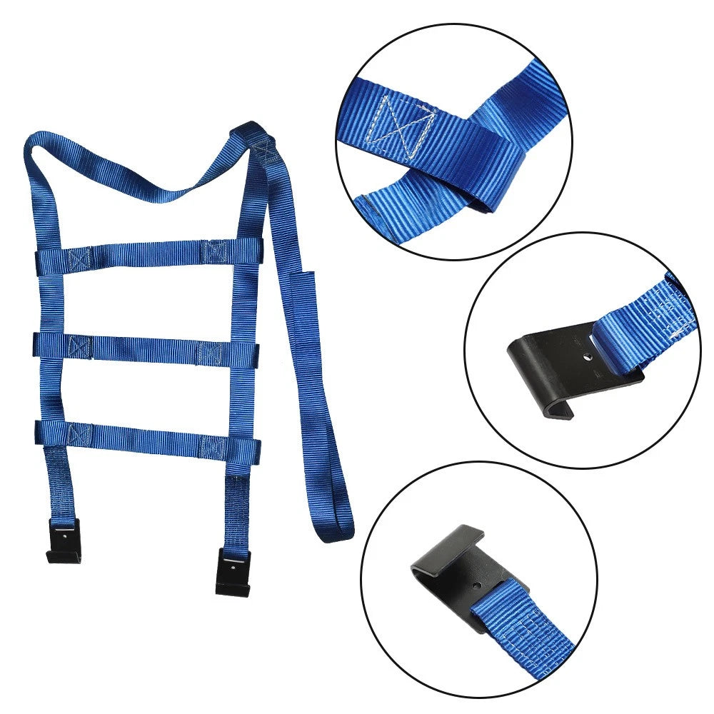 2Pcs Tow Dolly Straps for Most 14-17" Tires